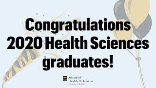 Congratulations! From the Department of Health Sciences