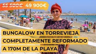 Bungalow en Torrevieja completamente reformado a 170m de la playa