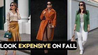 How to Look Expensive This Fall with Minimal Effort!