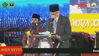 Pengumuman Juara - Juara -- MTQ Nasional XXVIII 2020 Padang SUMBAR