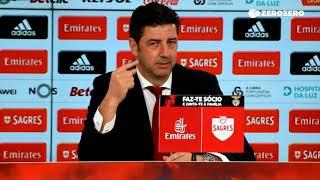 Rui Vitória explica estratégia para condicionar o jogo do Chaves