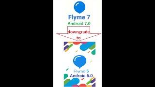 Meizu M5 Note Откакт c Flyme 7 до Flyme 5 (заводской прошивке)