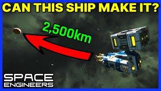 A 2,500km Journey To BUY MY FIRST SHIP! - Vanilla SPACE ENGINEERS Survival - Ep 26