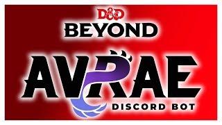 D&D Discord Bot: Avrae - Getting Started