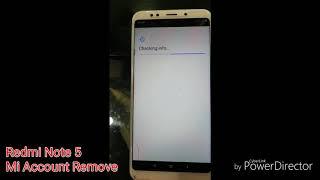 Redmi Note 5 (miui 9) FRP MI Account Lock Remove 100000% Done With Miracle Box .