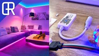 Make ANY cheap RGB LED Light Strip SMART with this wifi controller!