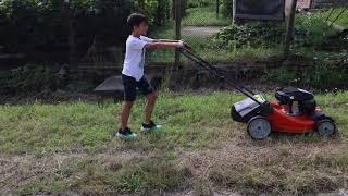 HUSQVARNA LC 353 AWD (first mowing)