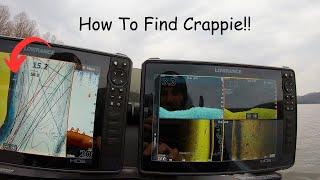 Using ELECTRONICS To LOCATE And CATCH Crappie!!! (Tips And TRICKS!)