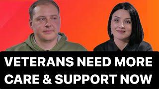 Ukrainian Jenny meets Taras Kovalyk, Head of the Veterans Department at "Come Back Alive".