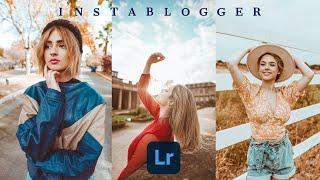 How to Edit Insta Blogger - Free Lightroom Mobile Presets DNG | Free Mobile Lightroom Presets