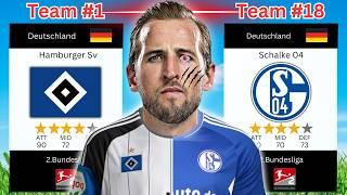 Harry Kane spielt für jeden 2.BUNDESLIGA Klub und schießt _ Tore! Fifa 24 EXPERIMENT!