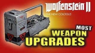 Weapon Upgrade Locations | Wolfenstein 2: The New Colossus (How to find most weapon upgrades)