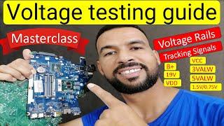 Complete Guide to Voltage Rails in Laptop Motherboard – Voltage testing guide