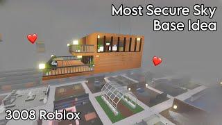 MOST SECURE SKY BASE IDEA FOR 3008 ROBLOX ️ | MyelPlays