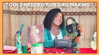 ⭐Bag Making For Beginners | Materials/Tools Needed For The Art Of Bag Making | Khembuzz