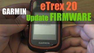 Garmin eTrex 20 22X - How to Update Firmware