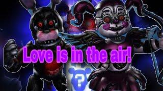 Roblox - AU: Special ￼delivery! - Love is in the air! (Black heart bonnie - Heart sick baby)