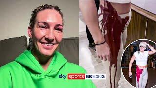 "I'd NEVER go that far!"  | Mikaela Mayer reacts to Sandy Ryan paint-throwing drama