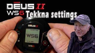 WS6 Master Tekkna instructions