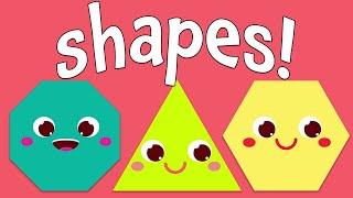 Different Shapes | 20 Shapes for Children | Kids Learning Factory