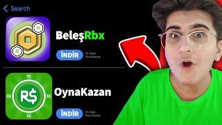 %100 BEDAVA ROBUX veren MOBİL UYGULAMALAR !  *valla verdi* - Roblox