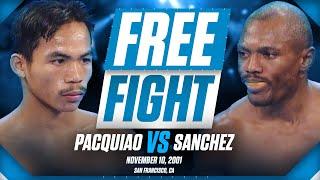 Manny Pacquiao's Top Rank Debut Against Agapito Sanchez | NOVEMBER 10, 2001