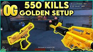 OG Golden Setup | 550 Kills | Hero Mode X | Crossfire West