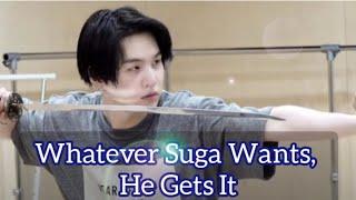 Whatever Suga Want's, He Gets It 