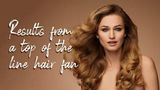 Using a Top of the Line Fan for a Hair Photoshoot