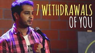 "7 Withdrawals Of You" - Jackie J Thakkar | UnErase Poetry