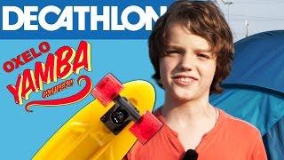 Oxelo Yamba. The analogue Penny Board from Decathlon. Overview and Flex Test Car