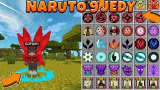 Самый Лучший мод Naruto JEdy V9(8.5) // Наруто Мод Для Майнкрафт ПЕ!