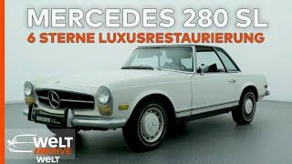 MERCEDES 280 SL PAGODE: Brabus verwandelt Scheunenfund zum Edel-Oldtimer | WELT DRIVE DOKU