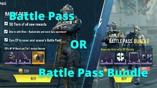 How is Premium Battle Pass Different from Premium Battle Pass Bundle? - Call Of Duty Mobile