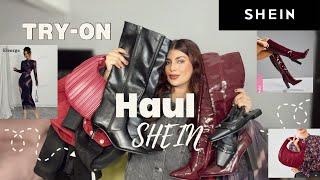 Haul de SHEIN Botas, Bolso, Vestidos & Conjuntos ️🩷 @SHEINOFFICIAL  #shein #sheinmexico