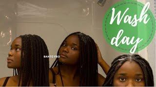 Comment je lave mes tresses, mèches sans causer du frizz   | Bantu Fro