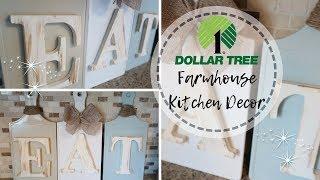 FARMHOUSE DECOR DIY | DOLLAR TREE DIY | SIMPLE KITCHEN DECOR | BUDGET FRIENDLY DECOR