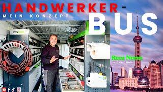 Handwerker Bus - Mein Konzept - Das Leben als Heizungsbauer - #handwerk #plumber #installation