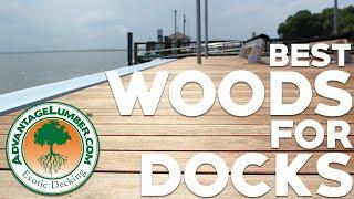 Best Wood for Boat Docks