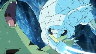 Alolan Sandshrew and Snowy vs Tyranitar 「 AMV 」Pokemon Sun & Moon Season 2 Episode 80