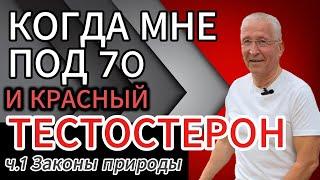 Тестостерон красный. Когда мне под 70 лет и красный Тестостерон ч.1 Законы природы