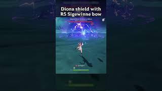 DIONA SHIELD WITH R5 SIGEWINNE BOW