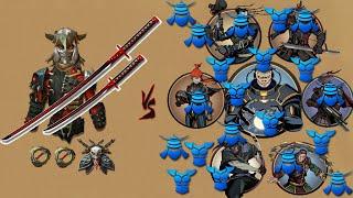 Shadow Fight 2 || Daisho(Predator's Fury) vs TITAN Bodyguards 「iOS/Android Gameplay」