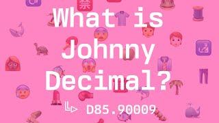 Johnny.Decimal – A system to organise your life