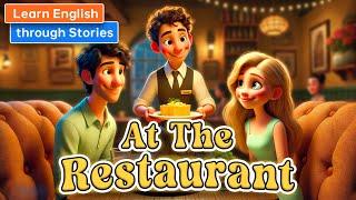 At the Restaurant | Daily English Conversation | English Listening Skills