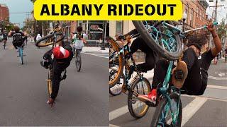 CRAZY WHEELIE RIDEOUT TAKES OVER THE WHOLE CITY