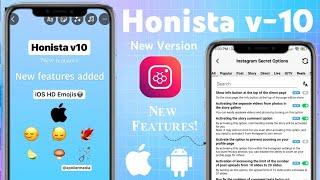 honista version 10 new update  New features and settings  honista iphone story settings