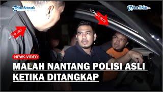 DETIK-detik Penangkapan Kades Ngaku Polisi yang Rampok Mahasiswa, Malah Nantang Polisi Asli