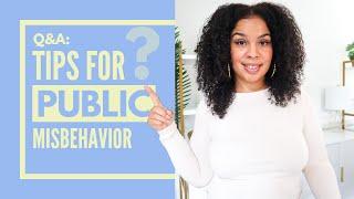How to Discipline in Public | Q&A with Dr. J | The Mom Psychologist