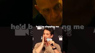 Miles teller REALLY got slapped by J.K Simmons #actingprocess #acting #actors #whiplash #milesteller